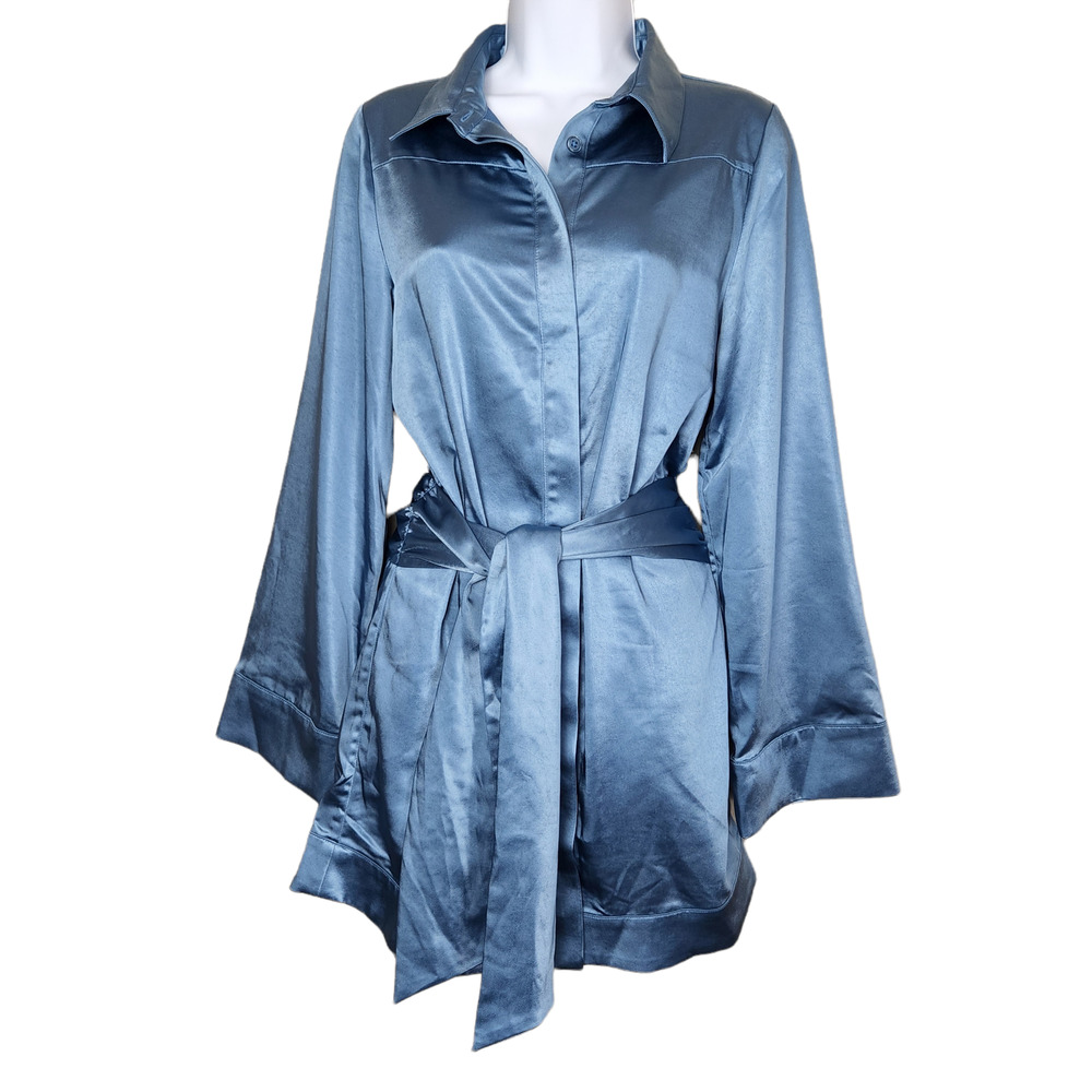 Camila Coelho Priscilla Blue Mini Dress XS